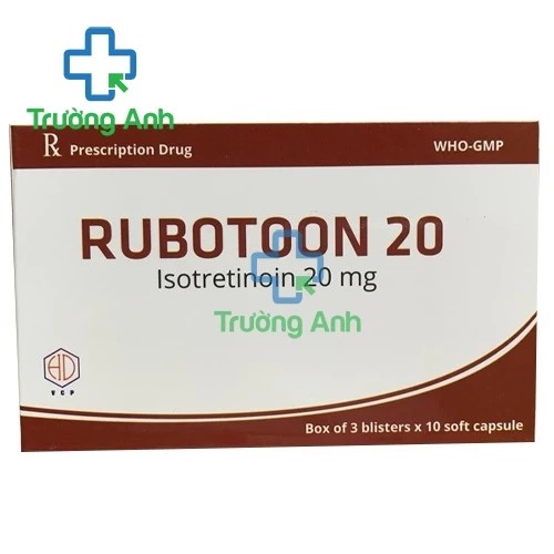 Rubotoon 20 - Isotretinoin 20mg Hóa Dược