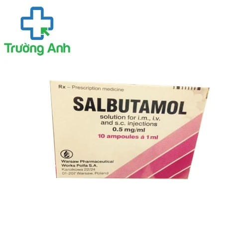 Salbutamol tiêm - Thuốc điều trị hen suyễn nặng hiệu quả của Ba Lan