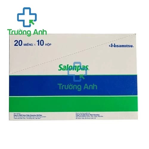 SALONPAS® PAIN RELIEF PATCH 5 miếng - Điều trị đau cơ, nhức xương hiệu quả