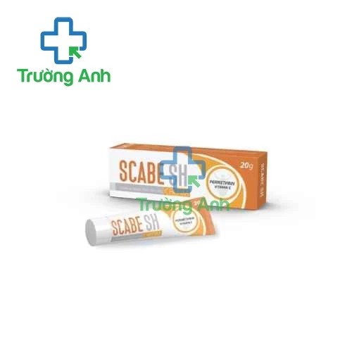 Scabe SH Cream 20g - Kem bôi da giúp loại bỏ ký sinh trùng hiệu quả