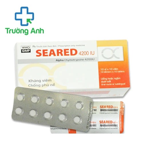 Seared 4200IU - Thuốc kháng viêm chống phù nề hiệu quả