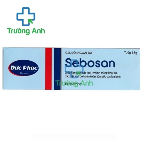 Sebosan 15g Zorro - Giúp loại bỏ ký sinh trùng trên da