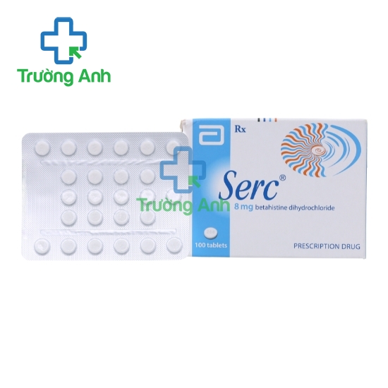 Serc 8mg - Thuốc điều trị chóng mặt của Pháp hiệu quả