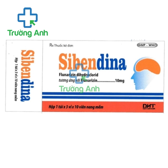 Sibendina 10mg Hataphar - Thuốc dự phòng đau nửa đầu hiệu quả