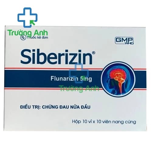 Siberizin 5mg - Thuốc phòng đau nửa đầu