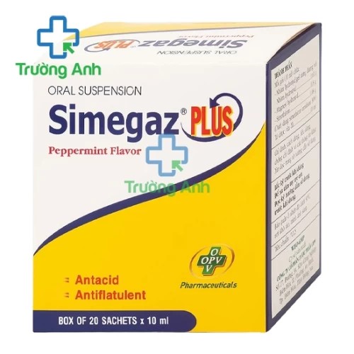 Simegaz Plus OPV - Thuốc điều trị viêm loét dạ dày hiệu quả