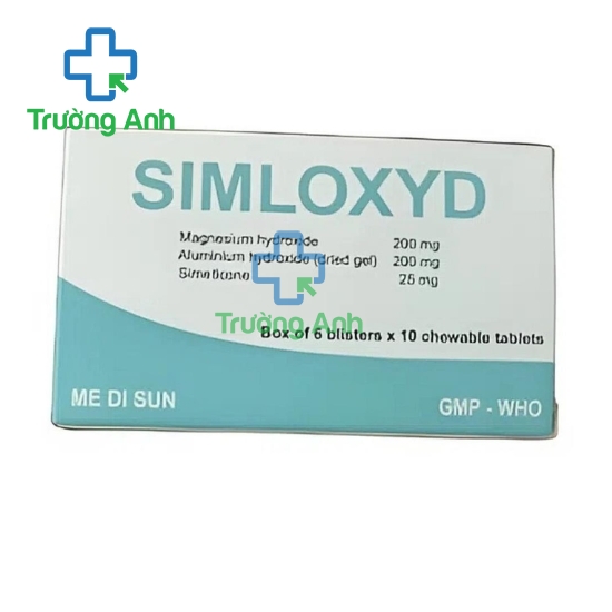 Simloxyd Medisun - Thuốc điều trị viêm loét dạ dày tá tràng