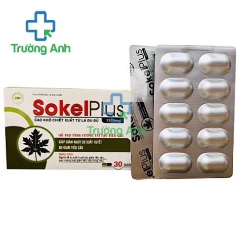 SokelPlus 1200mg - Hỗ trợ tăng cường tái tạo tiểu cầu của Winpharma