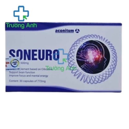 Soneuro UAB Aconitum - Viên uống hỗ trợ cải thiện suy giảm trí nhớ