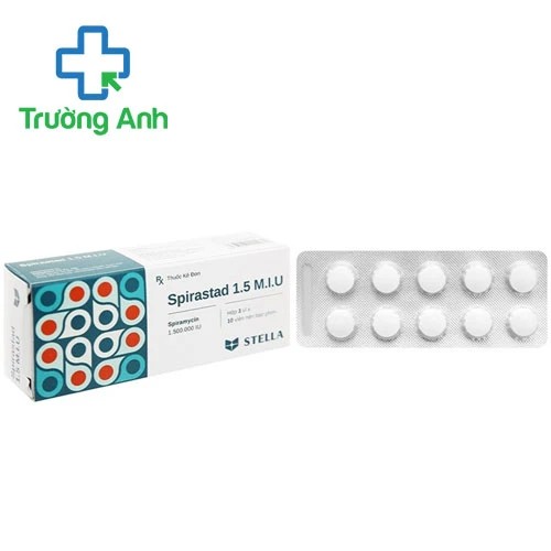 Spirastad 1,5 M.I.U - Thuốc điều trị nhiễm khuẩn hiệu quả của Stellapharm