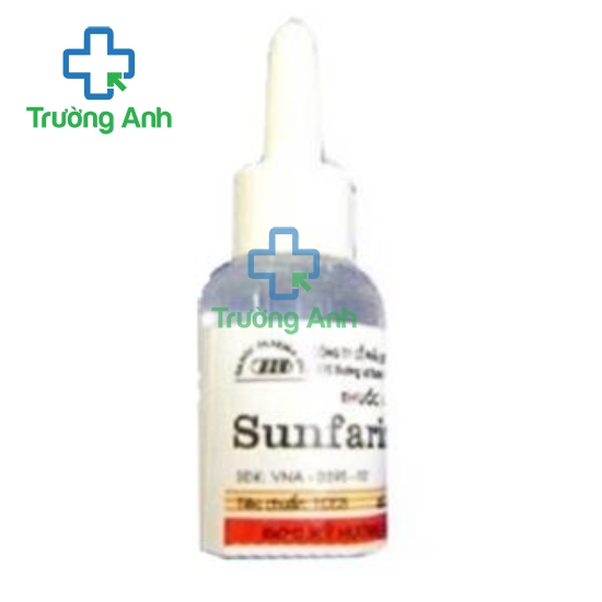 Sunfarin - Thuốc nhỏ mũi hiệu quả