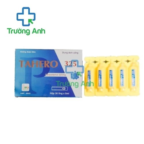 Tahero 325 Phương Đông - Thuốc điều trị hạ sốt, giảm đau