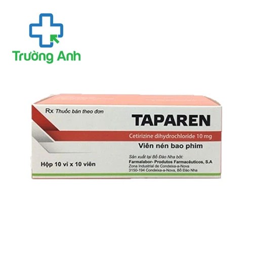 Taparen - Thuốc chống dị ứng hiệu quả của Bồ Đào Nha