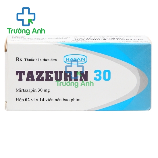Tazeurin 30 Hasan - Thuốc điều trị trầm cảm hiệu quả