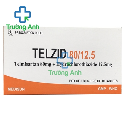 Telzid 80/12,5 - Thuốc điều trị tăng huyết áp của Medisun