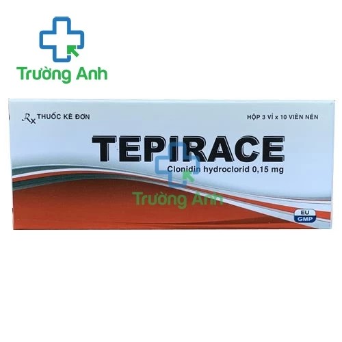 Tepirace - Thuốc điều trị tăng huyết áp hiệu quả của Davipharm