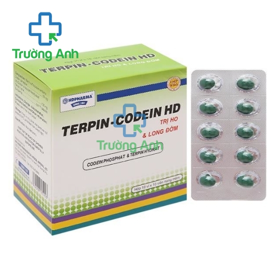 Terpin codein HD - Thuốc điều trị ho khan hiệu quả