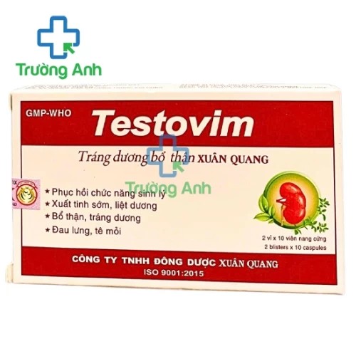 Testovim - Thuốc bổ thận, tráng dương hiệu quả