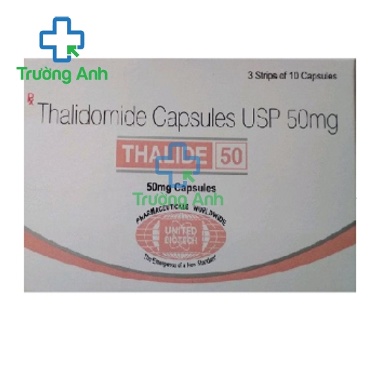 Thalide 50 - Thuốc điều trị đa u tủy xương hiệu quả của United Biotech