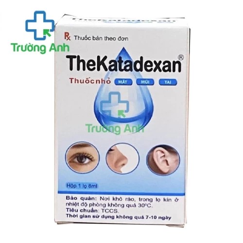 TheKatadexan - Dung dịch nhỏ mắt, mũi, tai