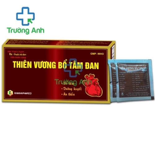 Thiên vương bổ tâm đan Khaihapharco - Hỗ trợ tăng cường sức khỏe hệ tim mạch hiệu quả