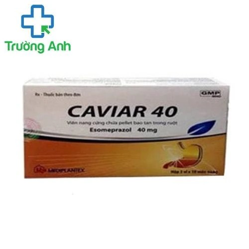 Caviar 40mg - Thuốc điều trị viêm loét dạ dày, tá tràng hiệu quả của Mediplantex
