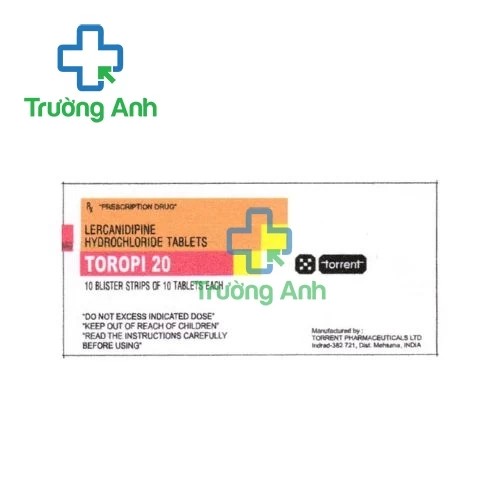 Toropi 20 Torrent - Thuốc điều trị tăng huyết áp hiệu quả của Ấn Độ