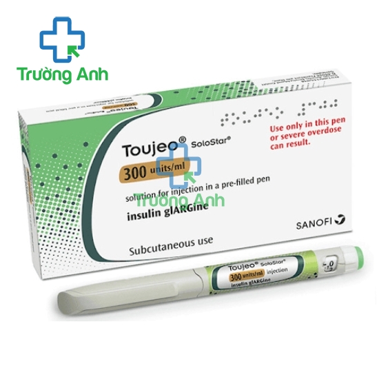 Toujeo 300U/mL SoloStar SC - Giúp điều trị đái tháo đường hiệu quả