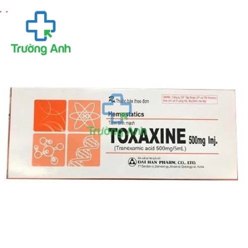 Toxaxine 500mg - Thuốc chống chảy máu hiệu quả của Hàn Quốc