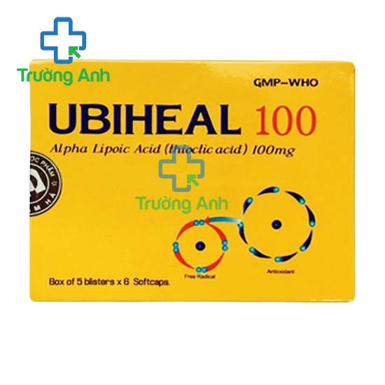 Ubiheal 100 - Điều trị rối loạn do viêm đa dây thần kinh đái tháo đường