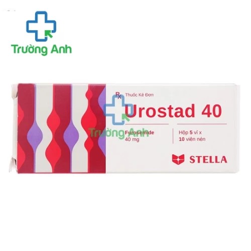 Urostad 40 - Thuốc điều trị tăng huyết áp và phù hiệu quả