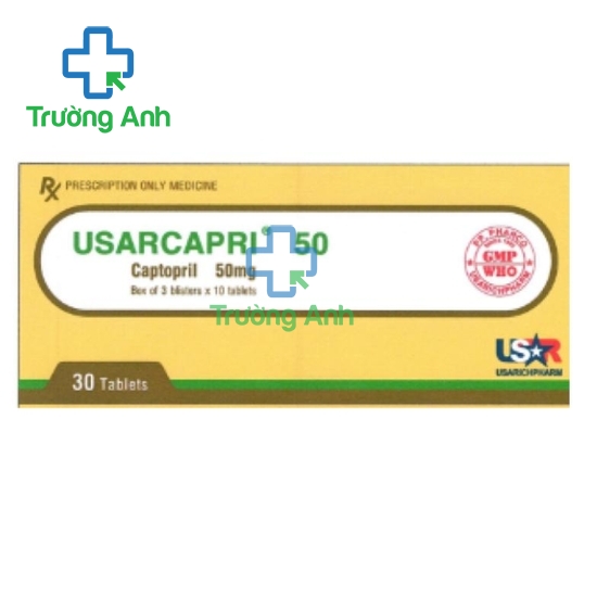 Usarcapri 50 Usarichpharm - Thuốc điều trị tăng huyết áp hiệu quả