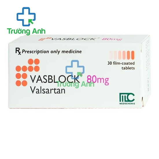 Vasblock 80mg - Thuốc điều trị tăng huyết áp hiệu quả
