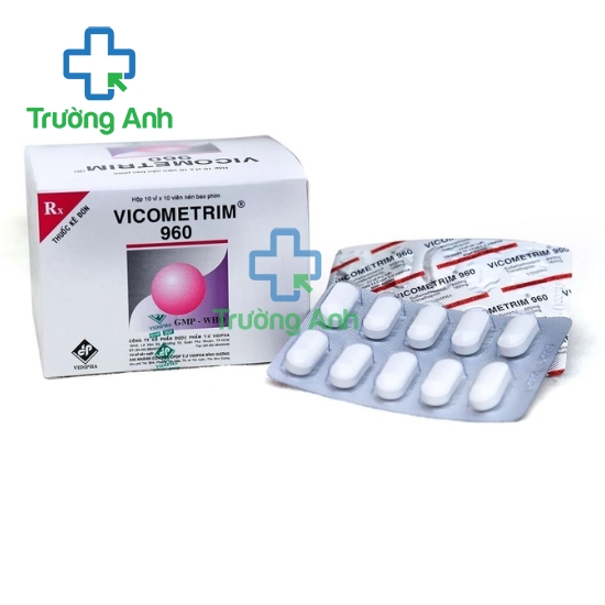 Vicometrim 960 - Thuốc điều trị nhiễm khuẩn hiệu quả của Vidipha
