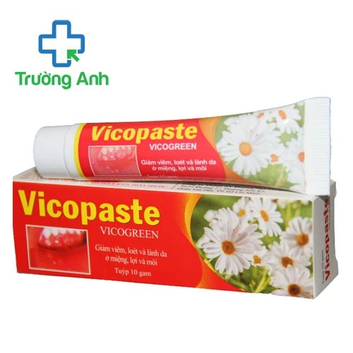 Vicopaste 10g Bibopharma - Hỗ trợ ngăn ngừa sâu răng hiệu quả