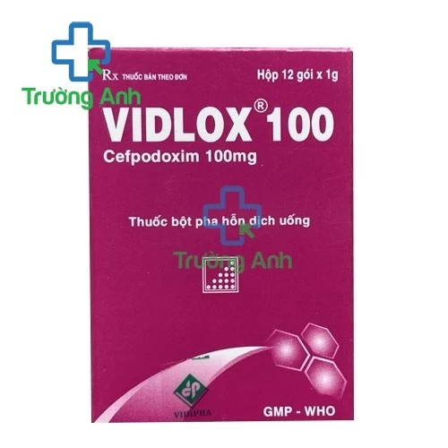 Vidlox 100 Vidipha - Thuốc điều trị nhiễm khuẩn hiệu quả