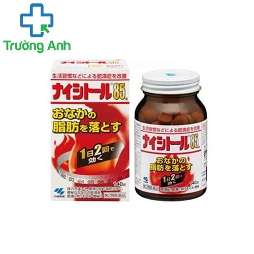Viên uống giảm mỡ bụng Naishitoru 85 Kobayashi Nhật Bản 140 viên