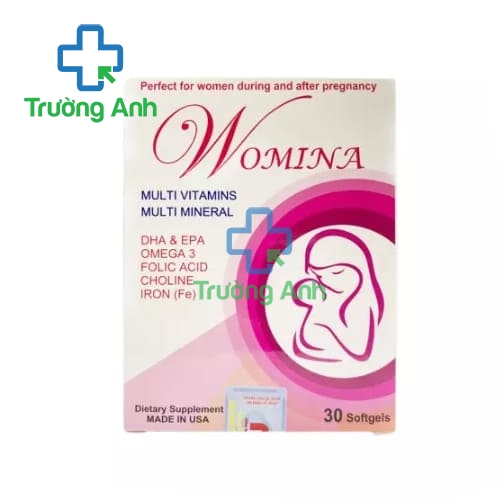 Womina - Giúp bổ sung vitamin & khoáng chất cho phụ nữ mang thai của Mỹ