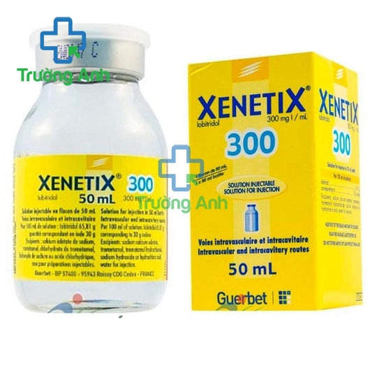 Xenetix 300 (50ml) -  Thuốc cản quang để chụp X quang hiệu quả của Guerbet