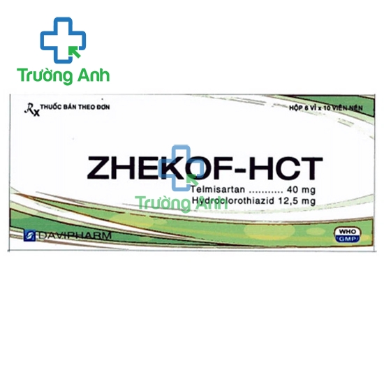 Zhekof-HCT Davipharm - Thuốc điều trị tăng huyết áp hiệu quả