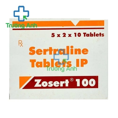 Zosert 100 - Thuốc điều trị trầm cảm hiệu quả của Ấn Độ