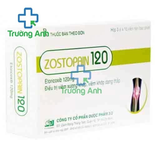ZOSTOPAIN 120 - Thuốc điều trị viêm xương khớp của F.T.PHARMA